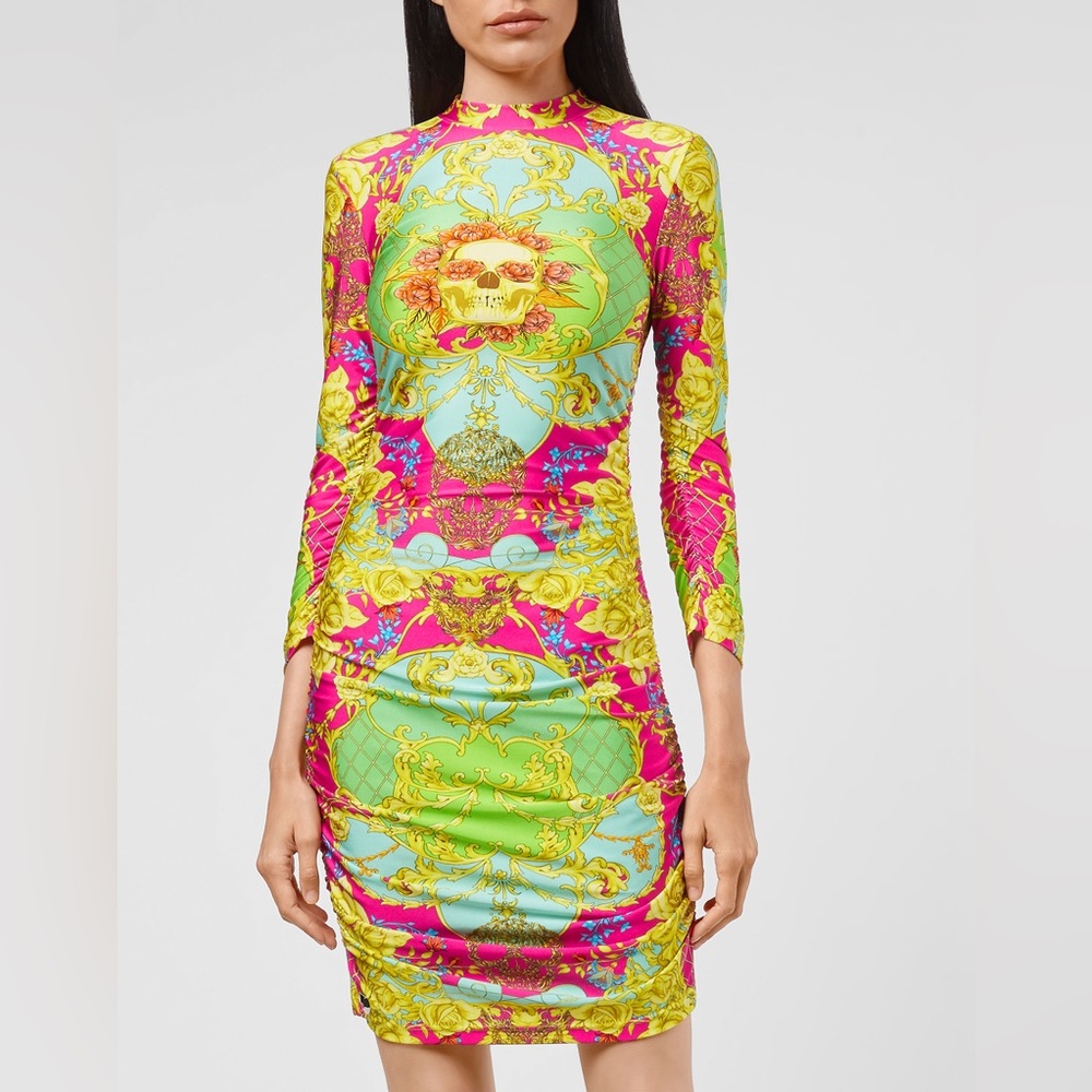 PHILIPP PLEIN SHORT DRESS NEW BAROQUE